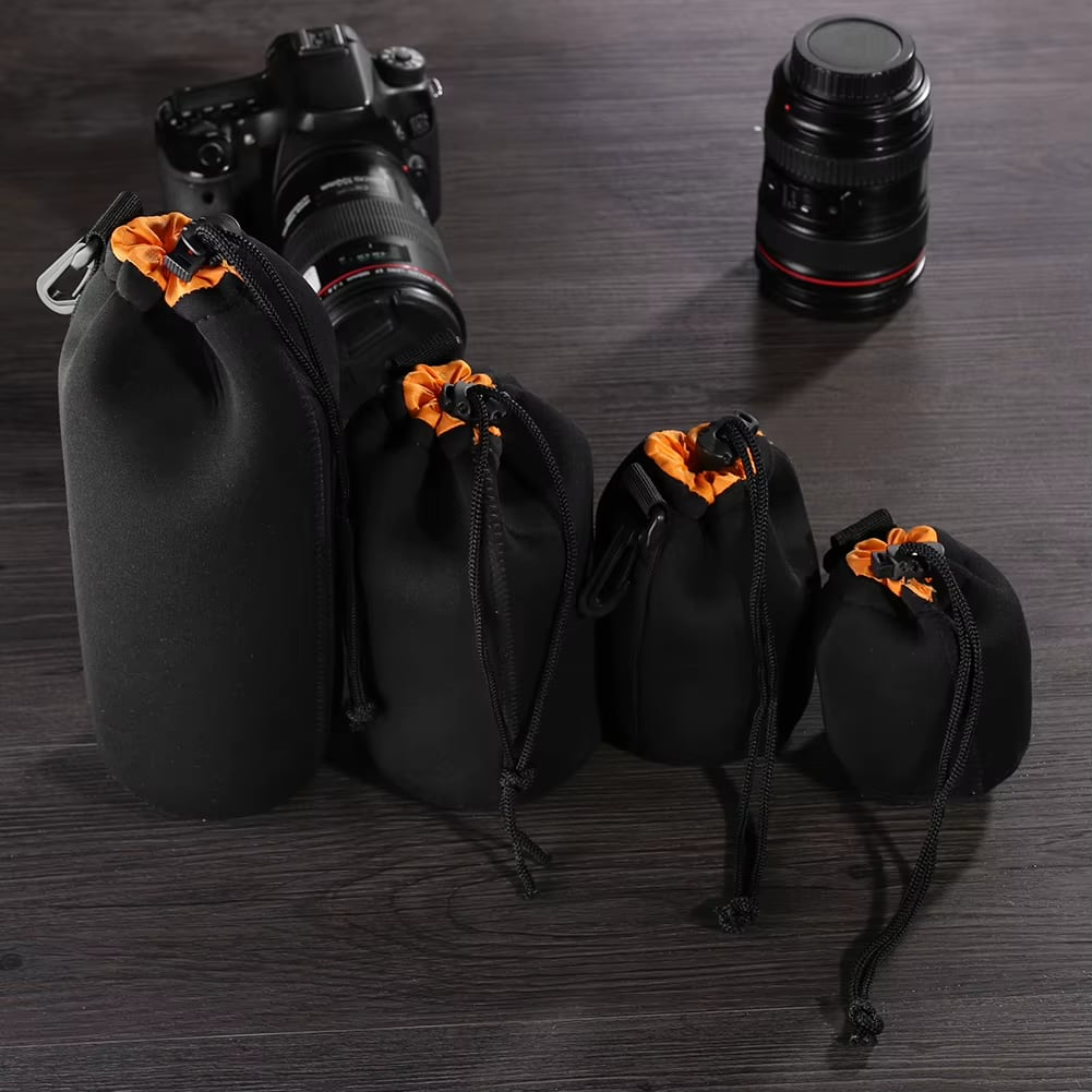 Camera lens bag (Right size will be added to your lens of choice) - Dutch|Thrift