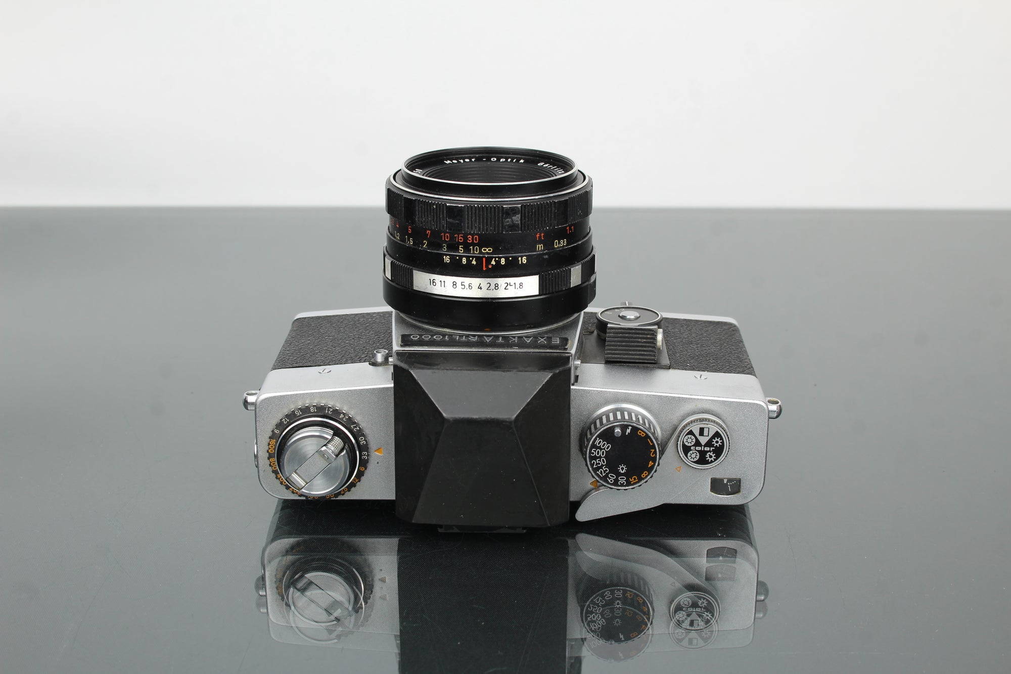 Exakta RTL1000 + Oreston 1.8/50 lens