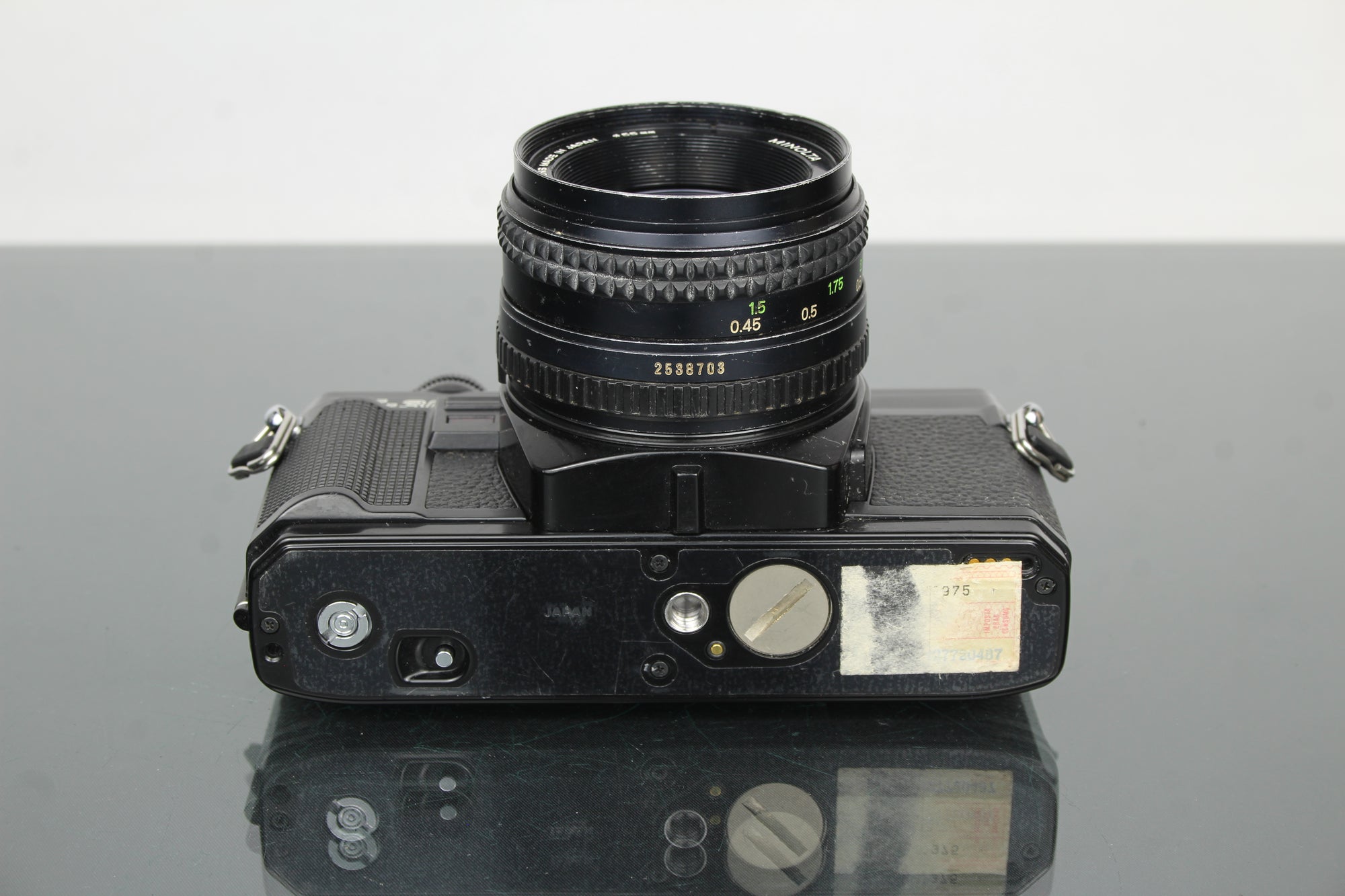 Minolta X-300 + MD Rokkor 50mm 1:1.7 55mm lens