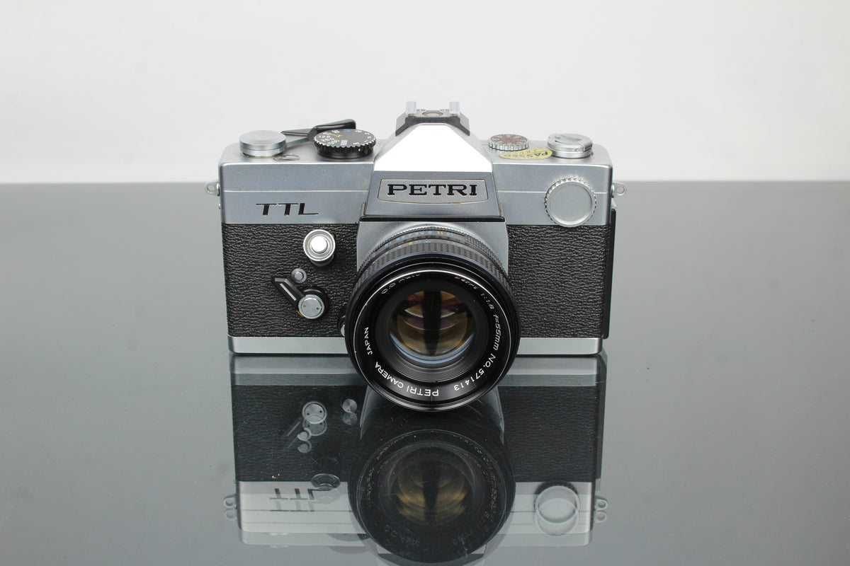 Petri TTL + 55mm 1.8 objectif Petri