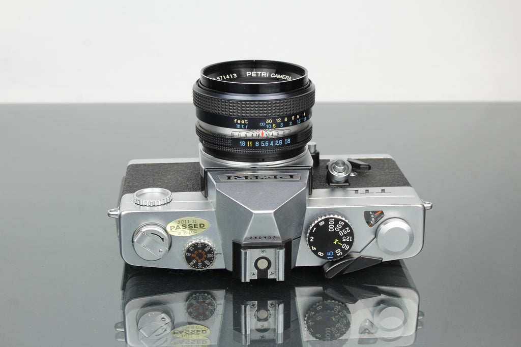 Petri TTL + 55mm 1.8 objectif Petri