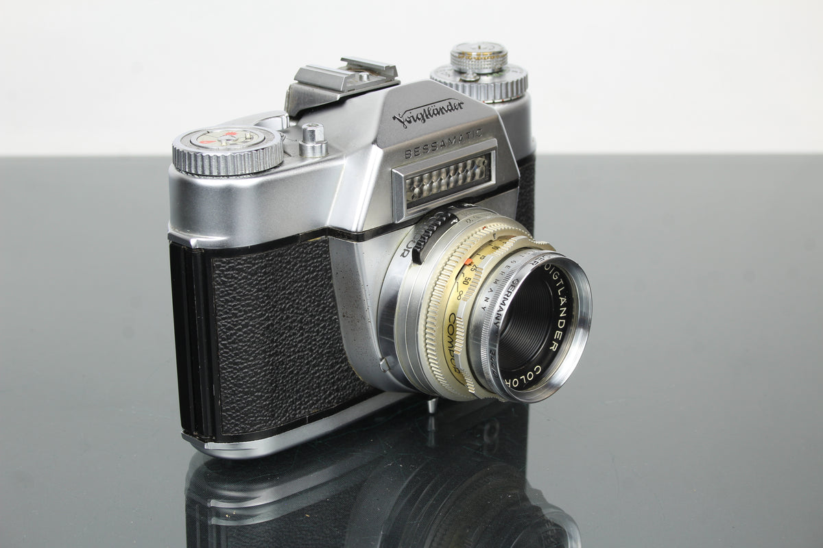 Voigtlander Bessamatic + objectif 50 mm f/2.8 Color-Skopar