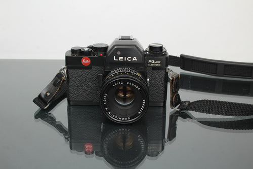 Leica R3 Mot électronique + objectif 50 mm f/2 Summicron-R