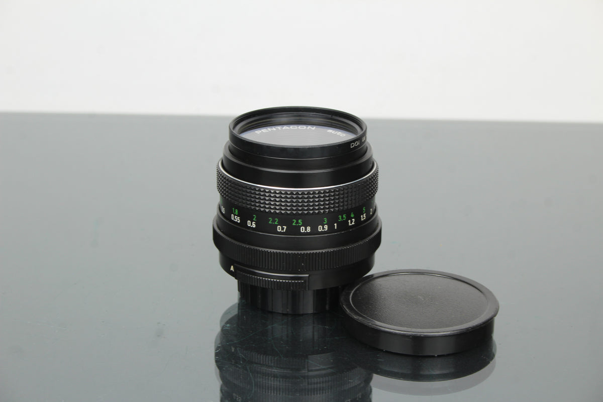 Objectif Pentacon auto 1.8/50 à monture M42 avec multi-revêtement