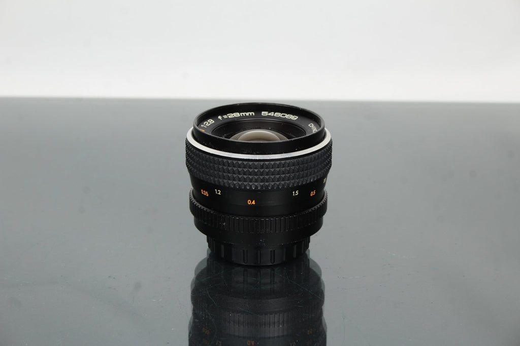 Auto Chinon 1:2.8 f=28mm M42 Mount - Dutch|Thrift