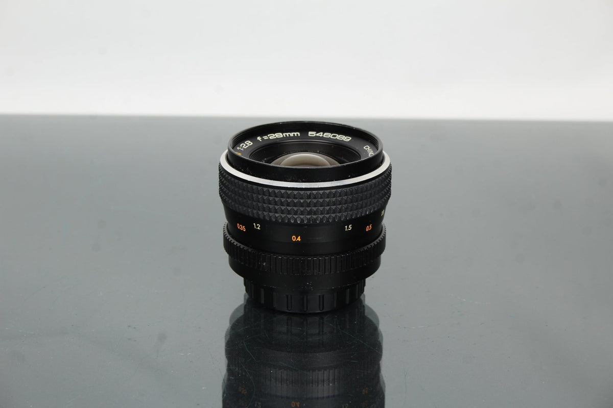 Auto Chinon 1:2.8 f=28mm M42 Mount - Dutch|Thrift
