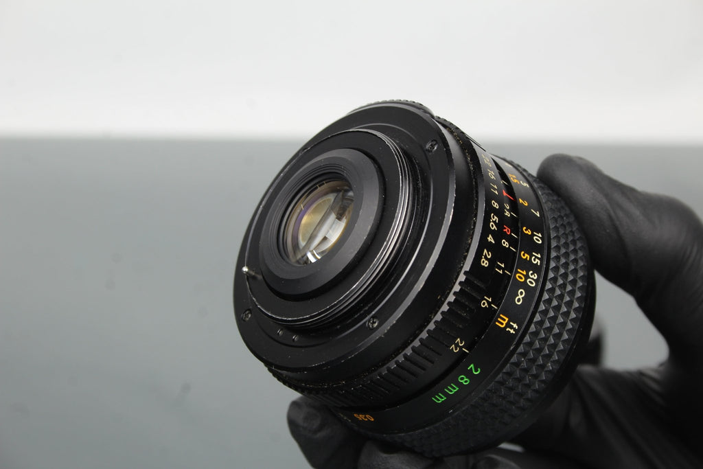 Auto Chinon 1:2.8 f=28mm M42 Mount - Dutch|Thrift