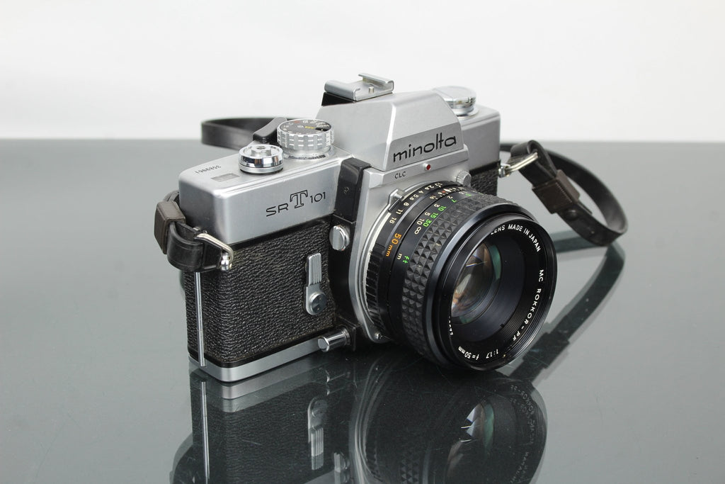 Minolta SR T101 + Minolta mc 1:1.7 50mm - Dutch|Thrift