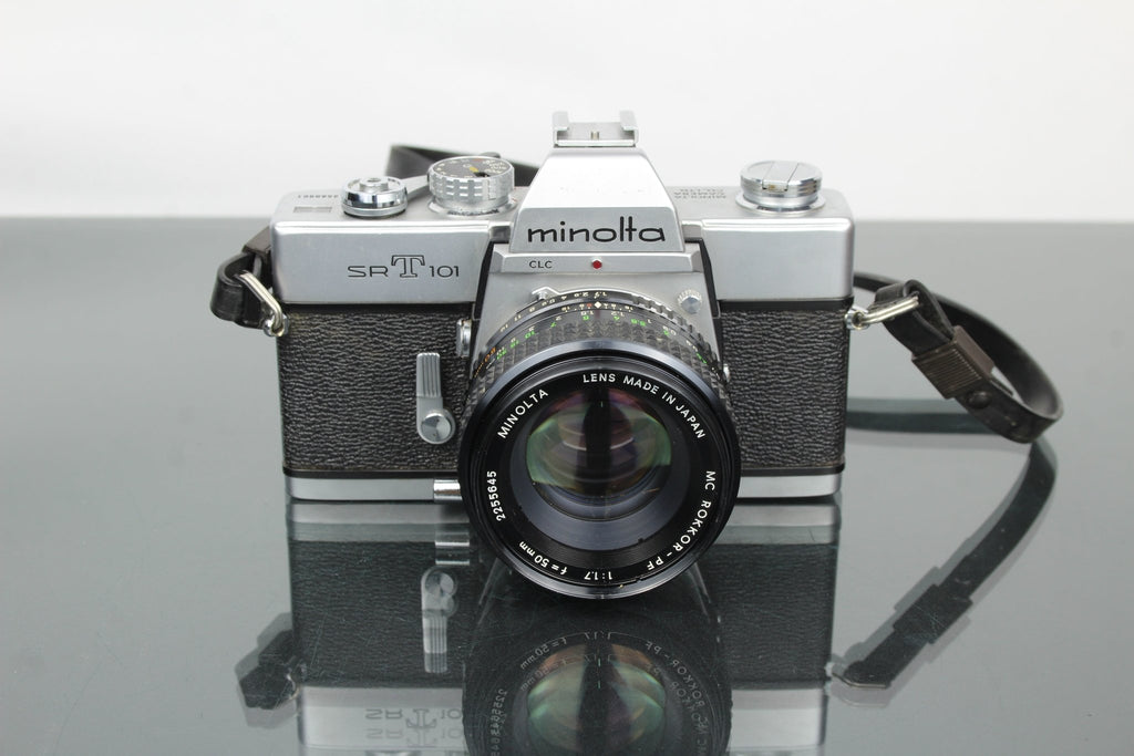 Minolta SR T101 + Minolta mc 1:1.7 50mm - Dutch|Thrift