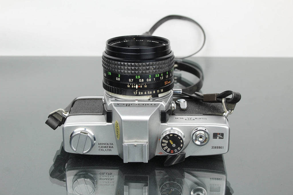 Minolta SR T101 + Minolta mc 1:1.7 50mm - Dutch|Thrift